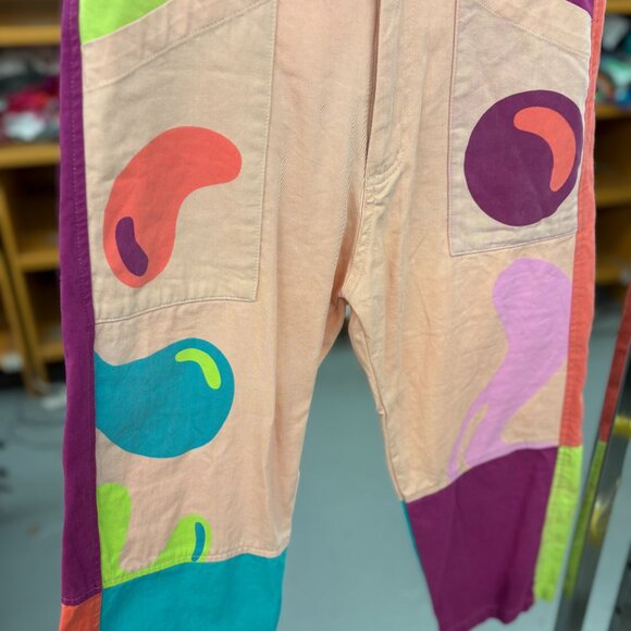 Mokuyobi Colorblock Pattern Design Shirt+Mokuyobi Women's Multi Trousers - Picture 2 of 10